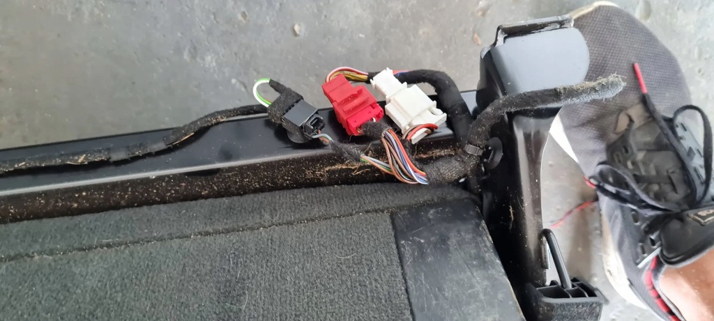 фото №3, Q7 4m ii сиденье сиденья заднее сиденье 3 ряд iii rzędu задний s-line кожа alcantara