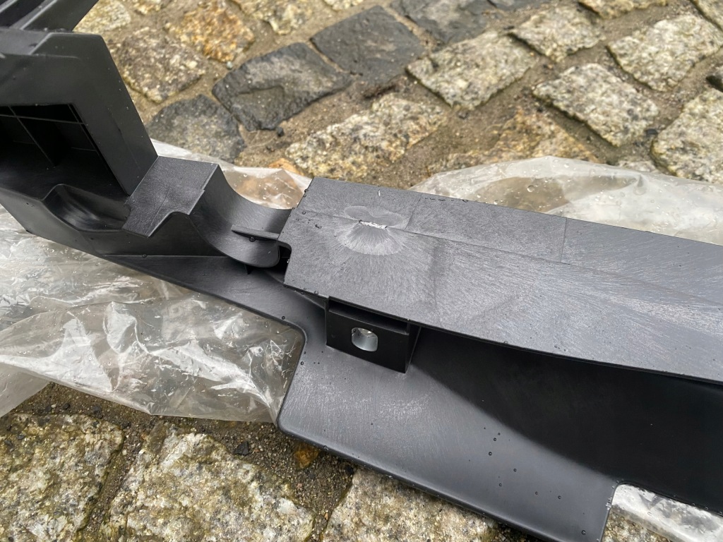 Opel meriva b усилитель pas бампера кронштейн направляющая 13284328 оригинал в Украине