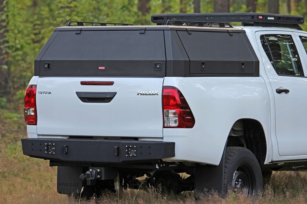 фото №8, Бампер задний стальной more 4x4 toyota hilux revo