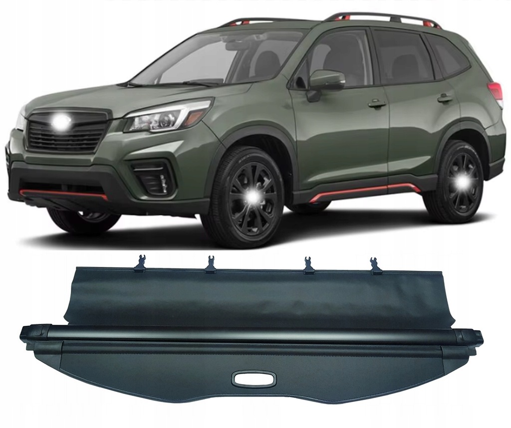 фото №1, Nowa шторка багажника czarna subaru forester 2019+