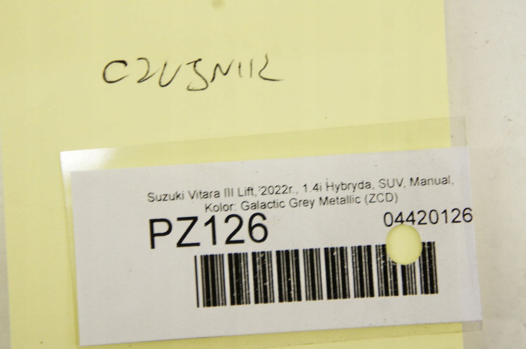 фото №6, Pz126 suzuki vitara iii датчик выхлопных газов 0261230562