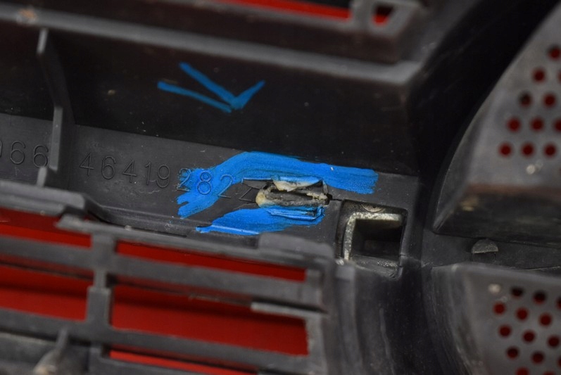 фото №10, Решётка радиатора решётка радиатора czarna 13103966 opel vectra c gts 02-05