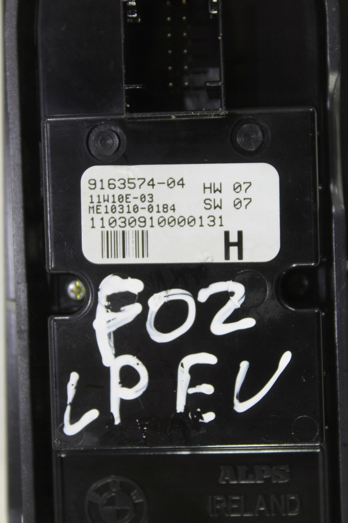 фото №6, Перемикач панель вікон лівий перед bmw f01 europa