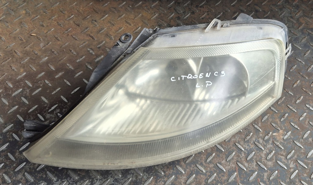 фото №1, Citroen c3 i фара лампа перед левая h7 h1 9647214280