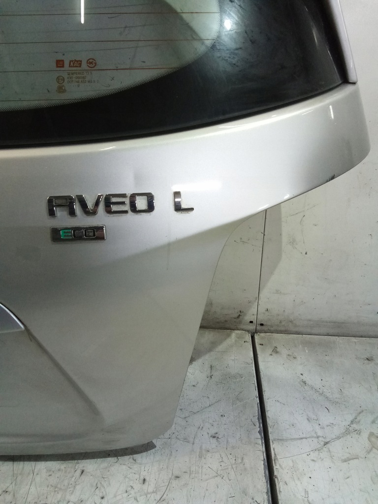 фото №9, I56 кришка багажника багажника chevrolet aveo t300 gan