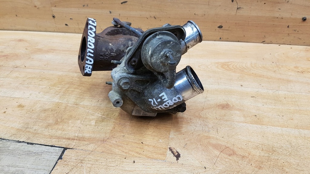 фото №1, Turbosrpężarka турбина toyota corolla ix e12 2.0 d4d