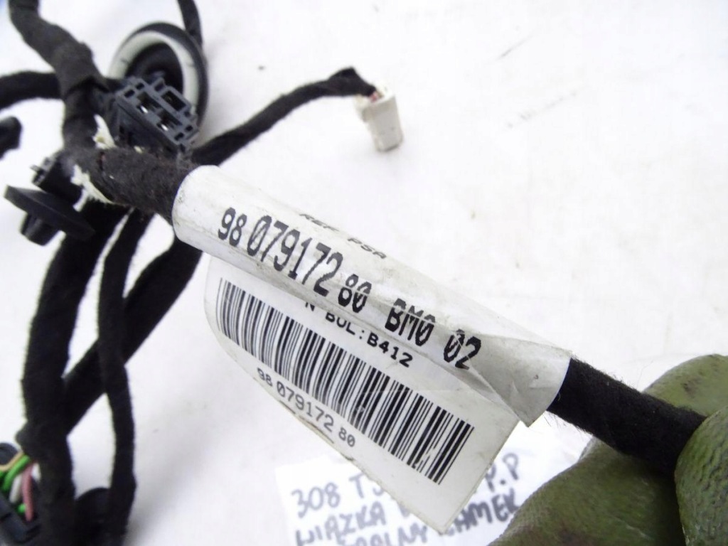 фото №5, Peugeot 308 ii t9 13-21 джгут електропроводка двері правий перед #974