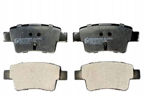 фото №2, Тормозные колодки тормозные задняя fiat grande punto 05- dencker