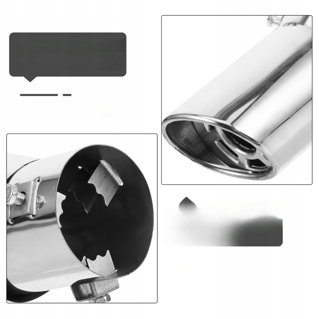 фото №14, Автомобильные аксессуары автомобильные dla mężczyzn труба выхлопная głos сталь нержавеющая