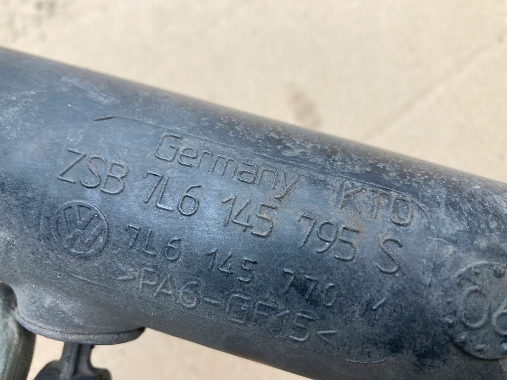 фото №3, Audi q7 3.0 tdi труба интеркулер 7l6145795s