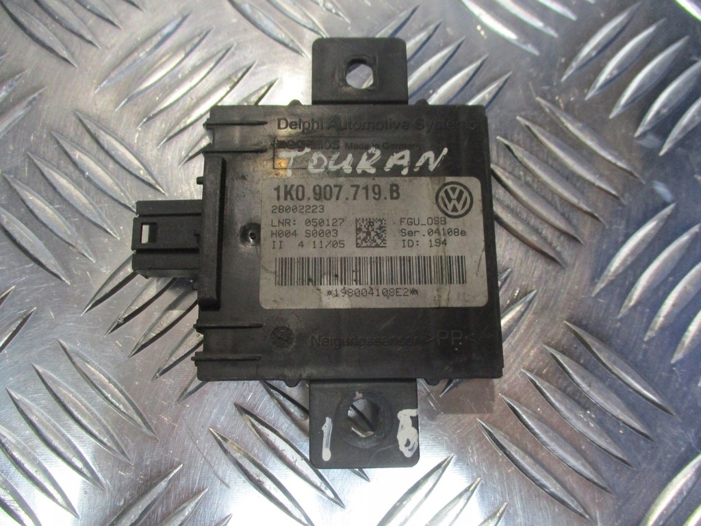 фото №1, Модуль сигналізація vw touran 2.0 tdi 1k0907719b