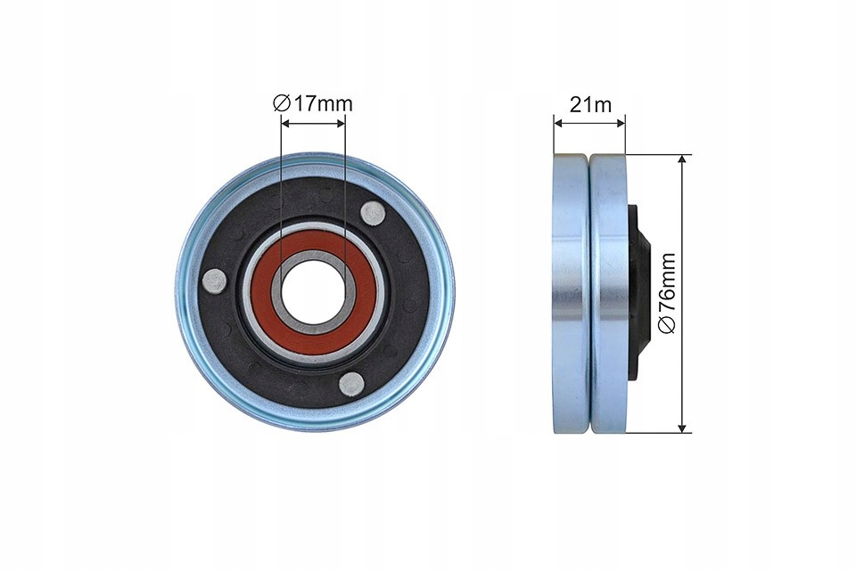 фото №1, Ролик ремень многоручейковый audi a5, a6, a8, q7, r8, vw touareg 4.2-5.2 04-1
