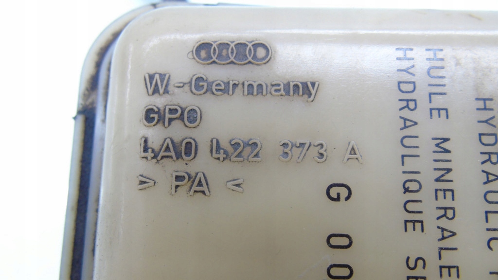 фото №6, Бачок підсилювача audi a8 d2 4a0422373a