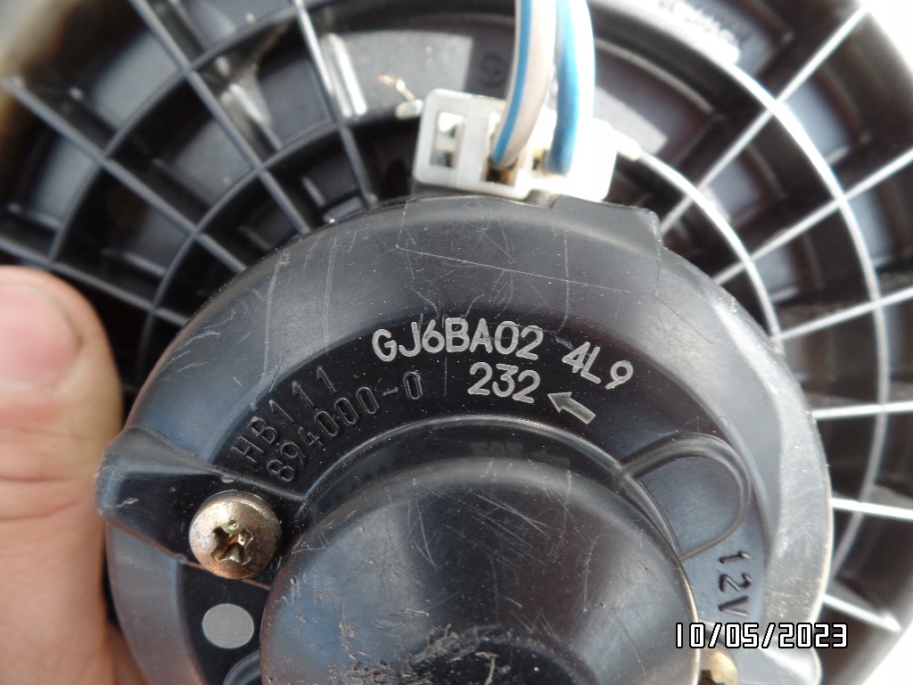 фото №4, Вентилятор повітродувка mazda 6 894000-0232