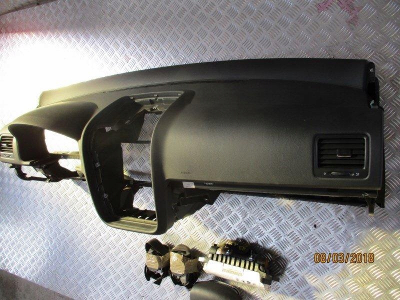 фото №4, Приборная панель консоль подушка безопасности vw 1k0 golf v 5