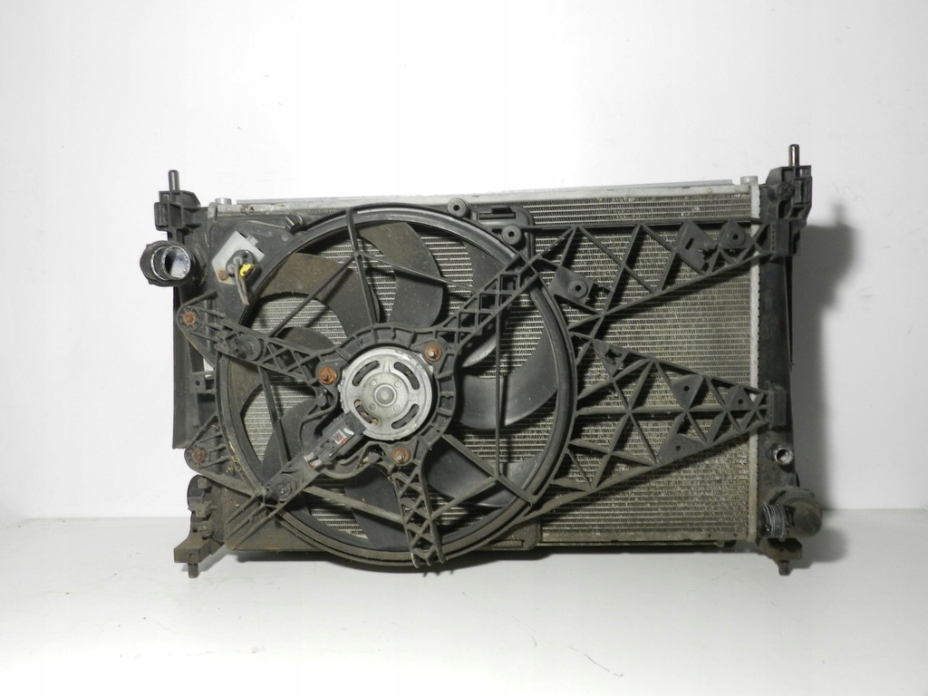 фото №7, Комплект радиатор интеркулер вентилятор 1.4t 1.6d 1.9d fiat bravo ii 07-14