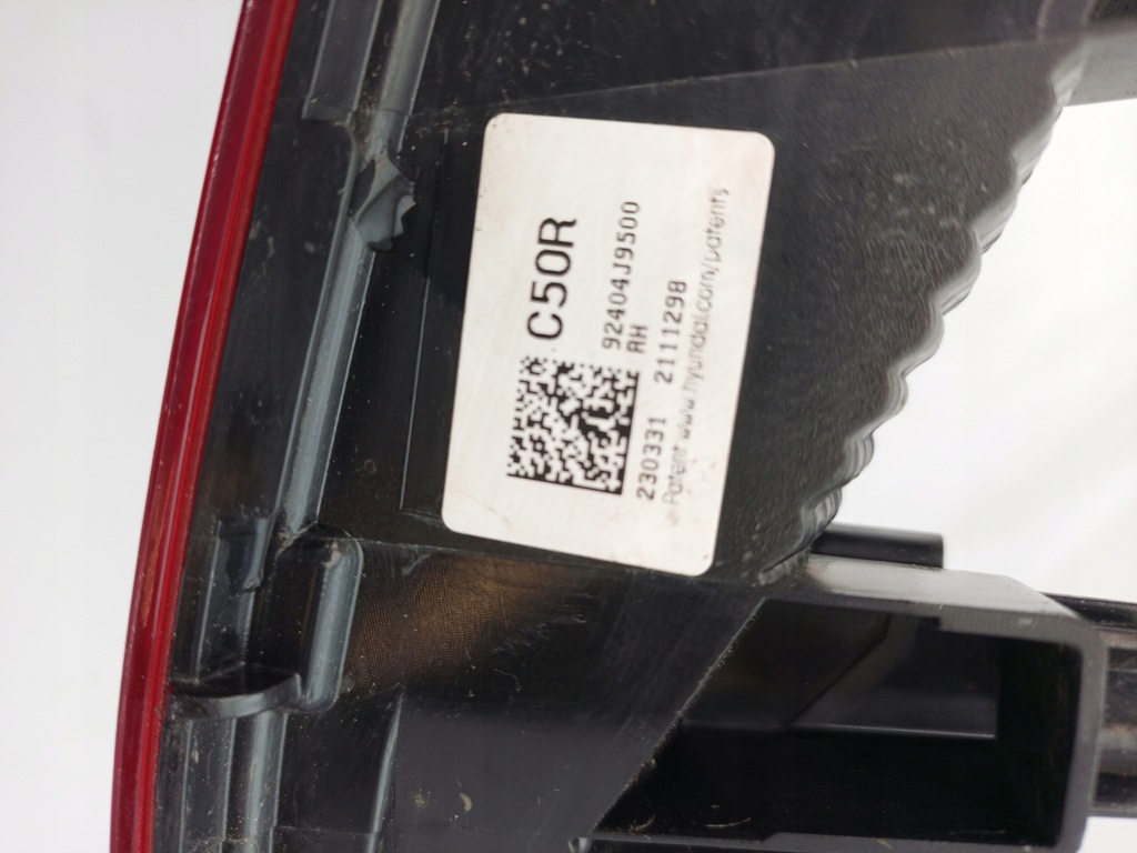 фото №12, Hyundai kona i 1 lift 2021- лампа задняя правая правый задняя w крышка 92404-j9500