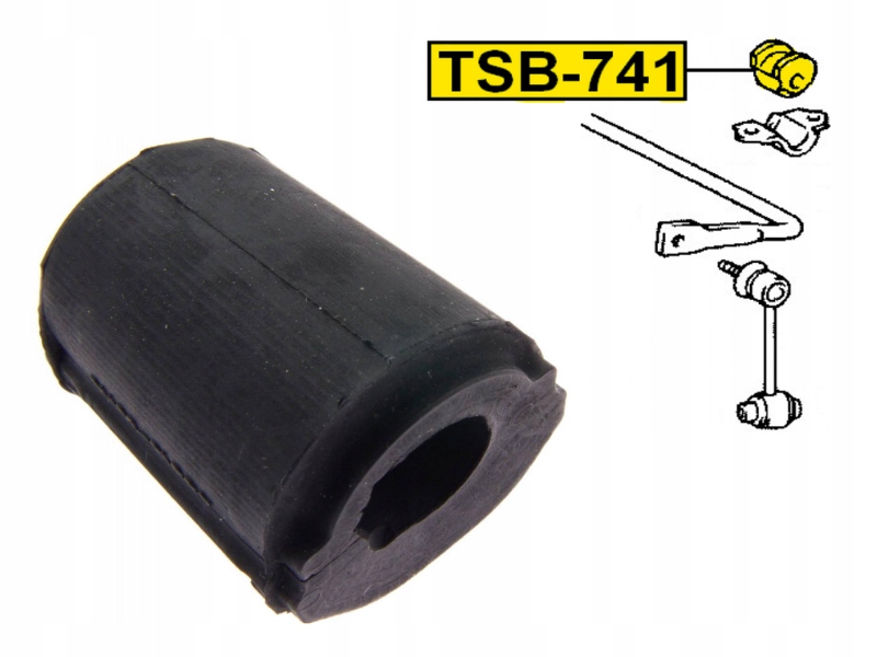 фото №1, Гумовий елемент стабілізатора заднього lexus is 200 1999-2005