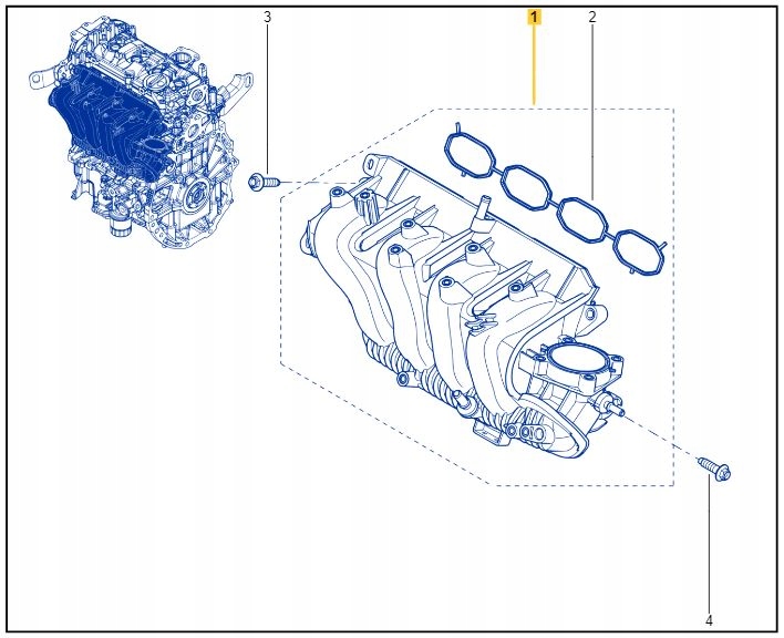фото №11, Колектор всмоктуючий 1.6 tce m5m renault clio iv, megane 4, espace v aso оригінальний номер