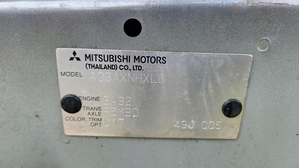 фото №11, Mitsubishi space star ii lift 15-20 капот кришка двигуна