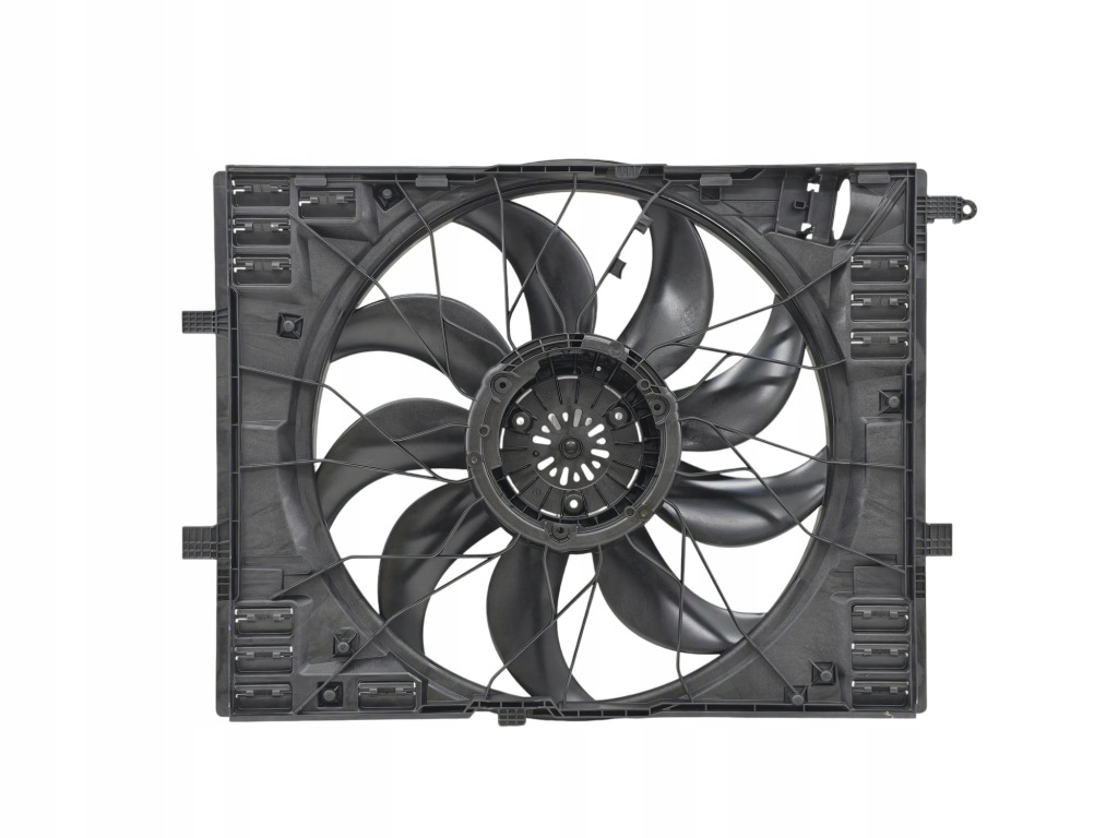 фото №4, Лопать вентилятор рамка колесо радіатор mercedes cls c257