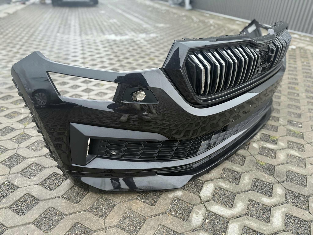 фото №11, Skoda kodiaq i lift sportline бампер перед передній sprysk. 4xpdc lf9r
