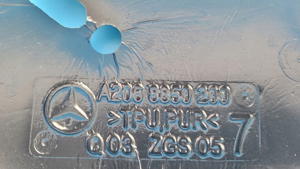 фото №10, Mercedes w206 абсорбер шумоизоляция крыла a2068850200