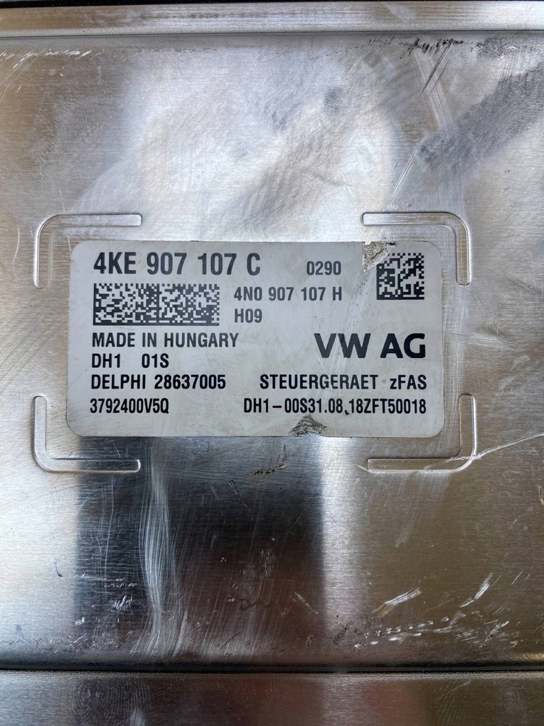 фото №8, Audi q8 2019 модуль / блок керування підсилювача керма 4ke907107c