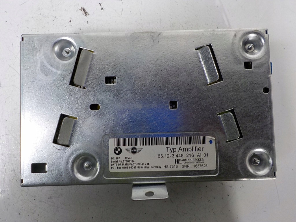 фото №3, Mini r56 усилитель радио harman becker 3448216