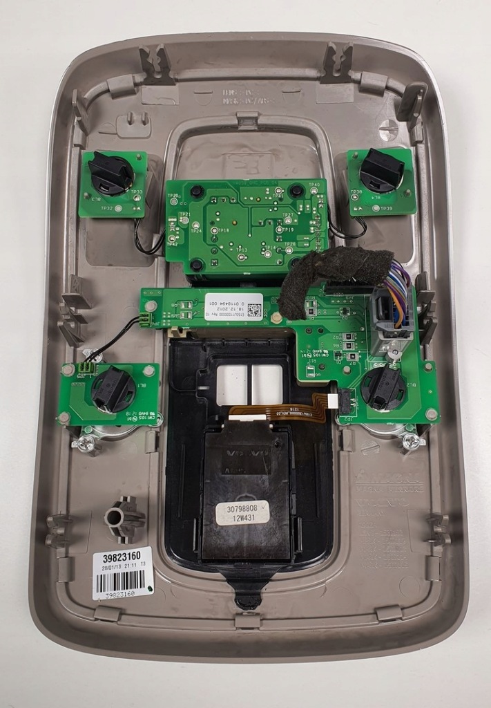 фото №3, Лампа освещение салона volvo v60 i 39823160