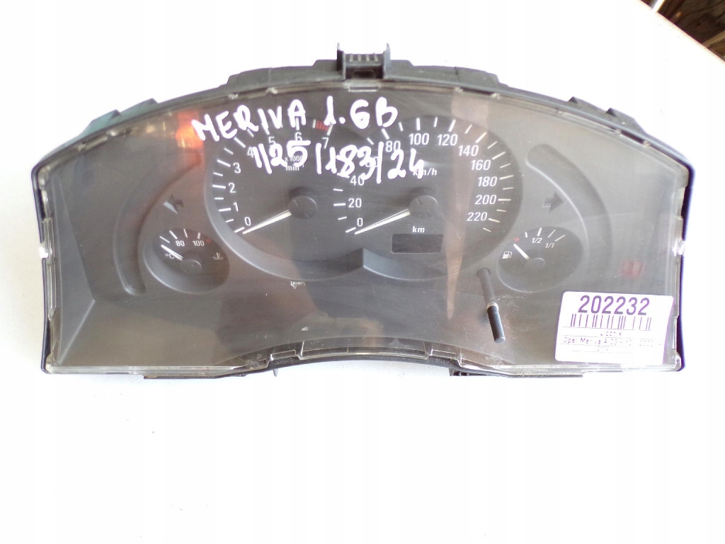 фото №1, Лічильник opel meriva a 13118590cl 1.6 16v