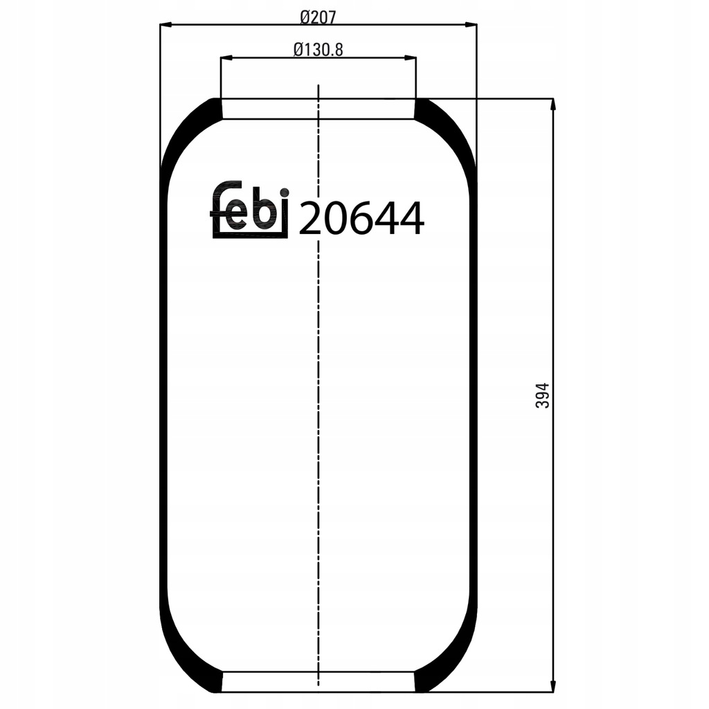 фото №1, Febi bilstein 20644 чехол, кондиционер