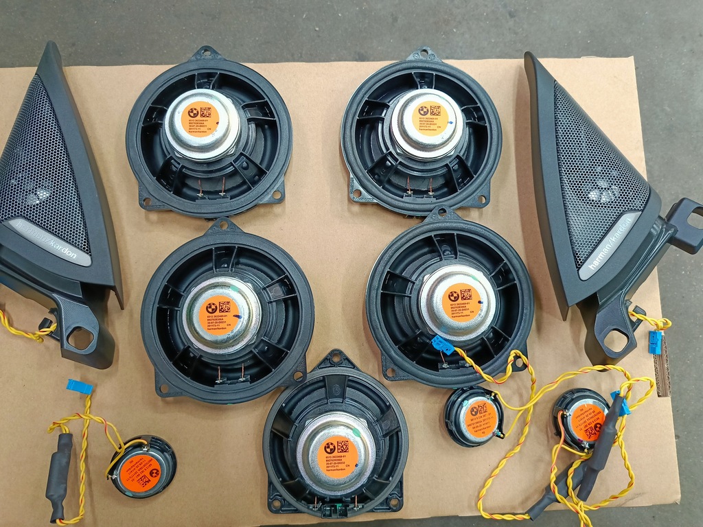 фото №5, Набор динамиков harman/kardon bmw 4 g26 idealny !!!