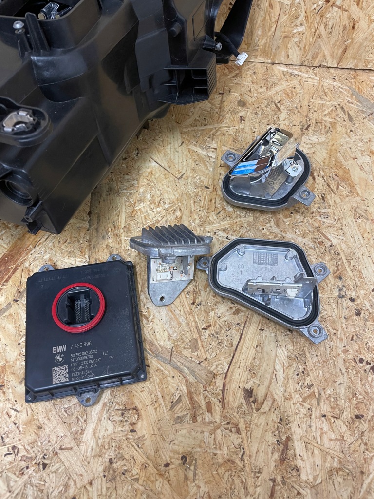 фото №15, Лампа левая full led usa bmw x1 f48 радиатор !