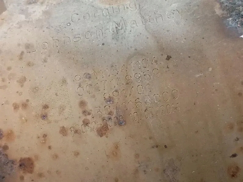 фото №7, Porsche 911 991 cyl 1-3 catalytic converter 99111341104 mk1