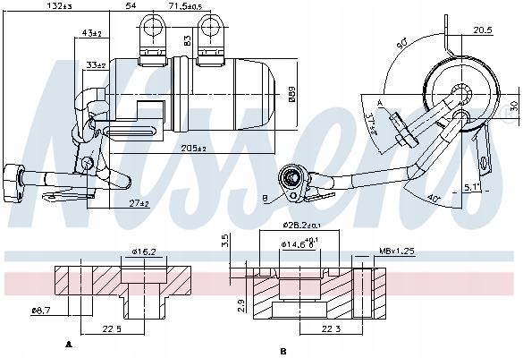 фото №13, Осушувач кондиціонера volvo c30 c70 ii s40 ii v50