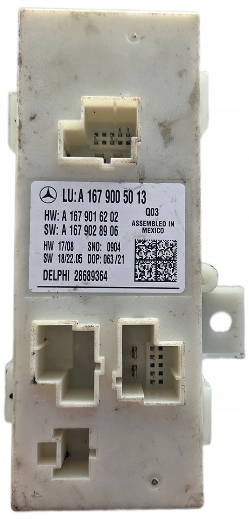 фото №1, Mercedes w167 блок управления telematik 1679005013