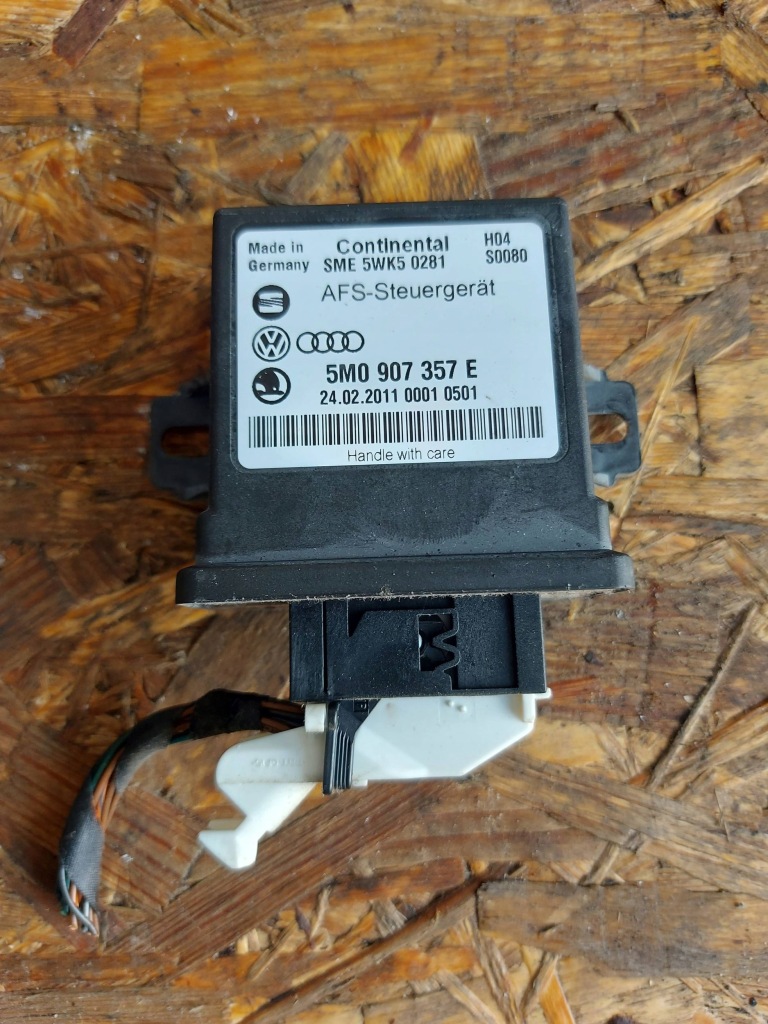 фото №1, Vw skoda модуль блок керування модуль afs 5m0907357e