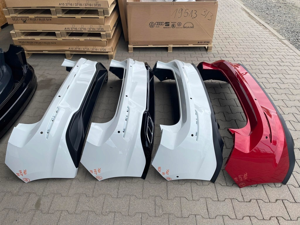 фото №10, Vw golf 8 viii gti clubsport бампер задня lc3j lc9a