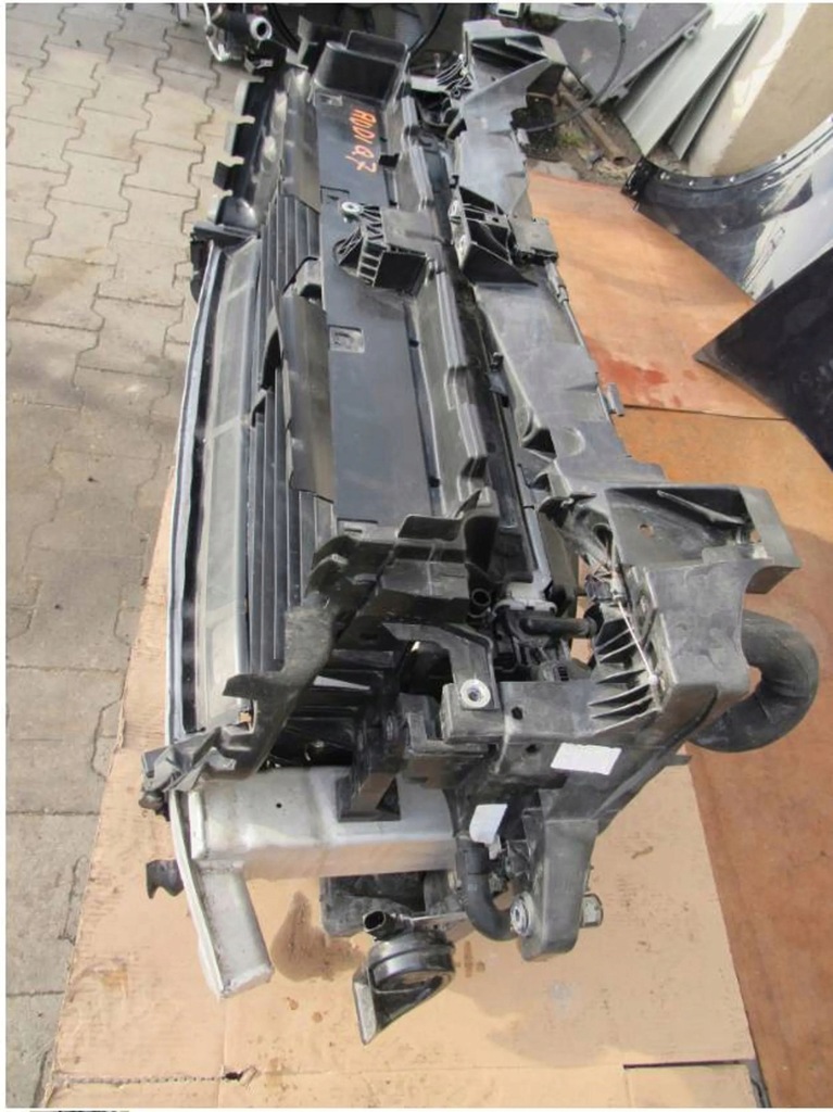 фото №12, Audi q7 4m 4m0 перед kompletny капот бампер крила підсилювач радіатор