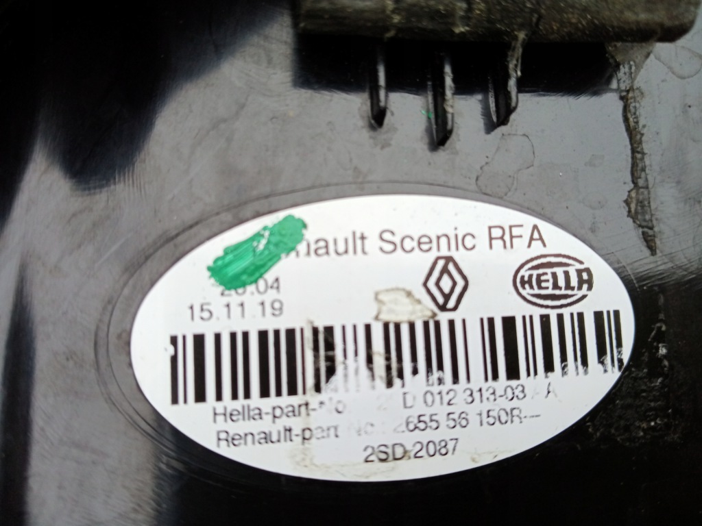 фото №5, Renault scenic iv grand ліва лампа задня