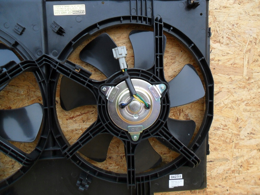 фото №14, Nissan x-trail t30 2001-2005 вентилятор