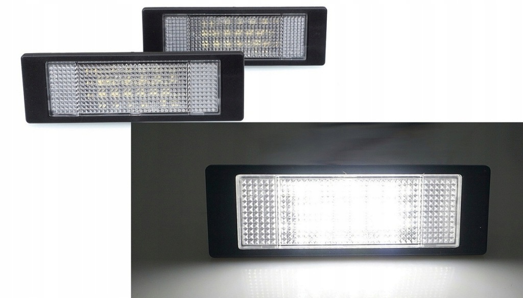 фото №1, Фонари номерного знака rej. led bmw 1 f20 / bmw 6 f12 f13