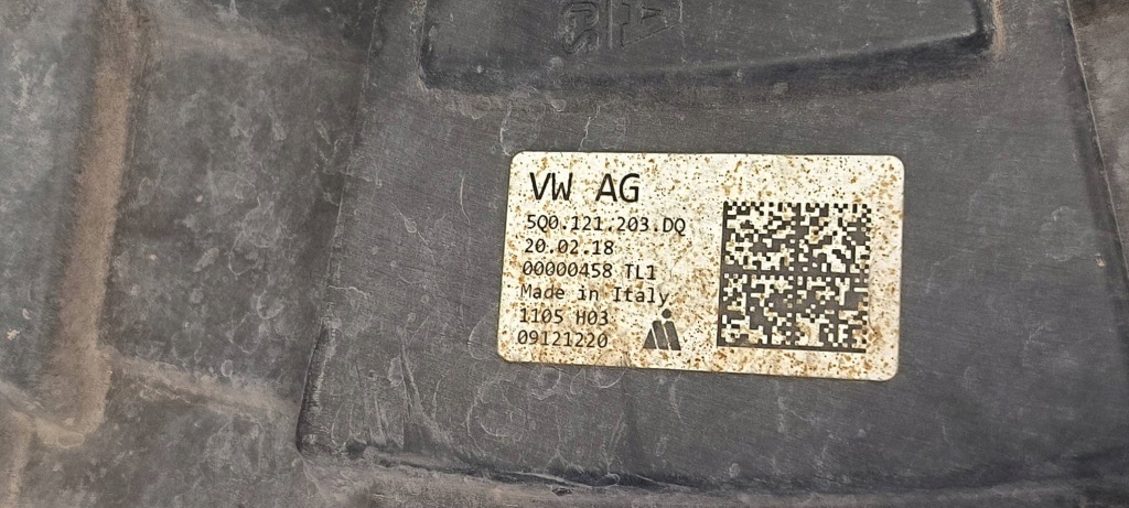 фото №7, Pas передний радиатор 5q0121203dq skoda octavia iii