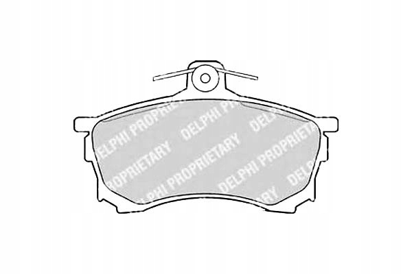 фото №2, Тормозные колодки тормозные mitsubishi carisma delphi ham