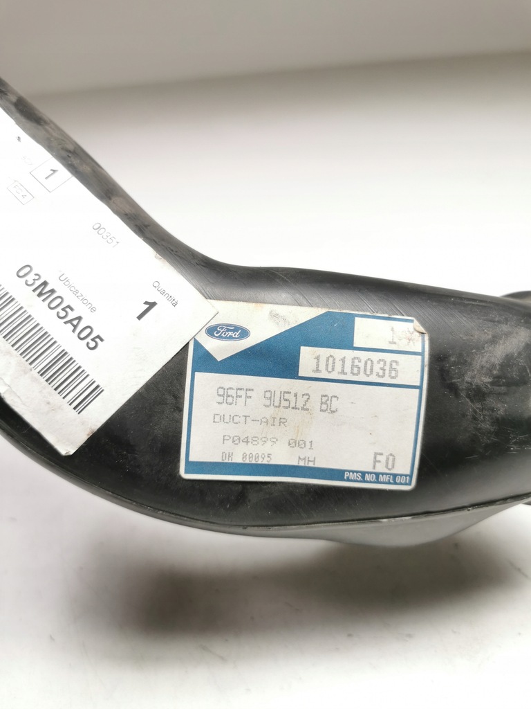 фото №10, Канал - повітря фільтр повітря ford fiesta 1995-2002 dx оригінальний номер 1016036