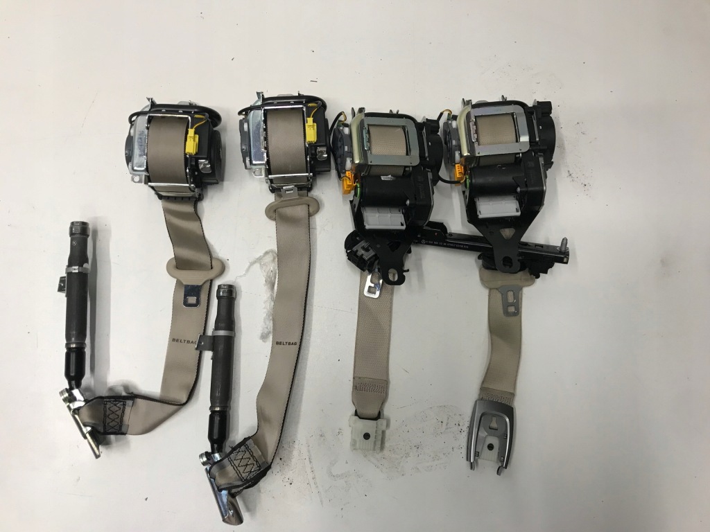 фото №1, Mercedes w222 ремни безопасности 4x перед/зад org