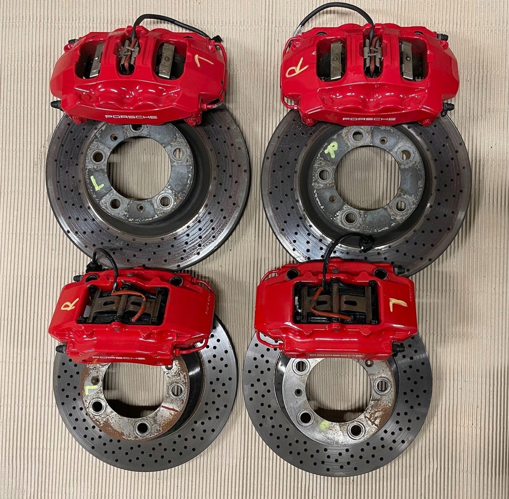 фото №1, Тормоза суппорты комплект porsche 981 boxster cayman