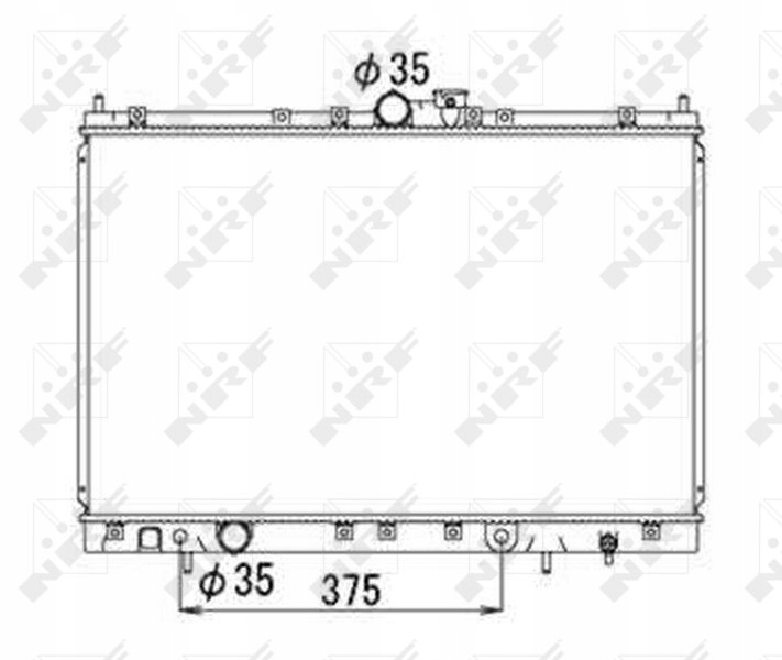 фото №9, Радиатор wody mitsubishi space wagon 2.4 gdi n9_