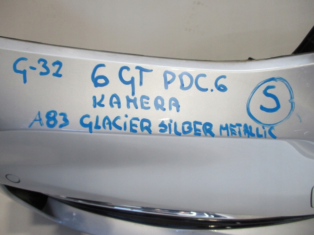 фото №10, Бампер bmw 6 g32 gt 6x pdc камера перед